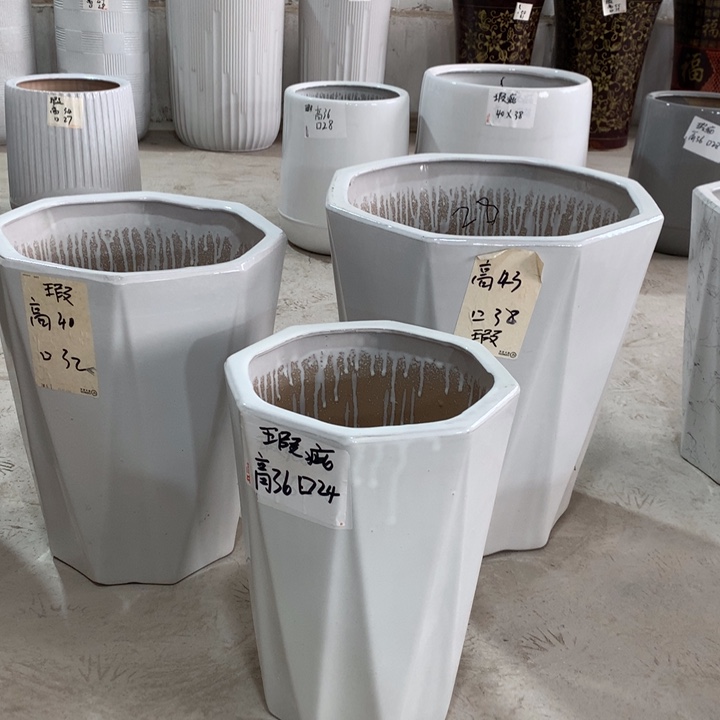 【闪购商品】红陶高温陶瓷花盆默认瑕疵