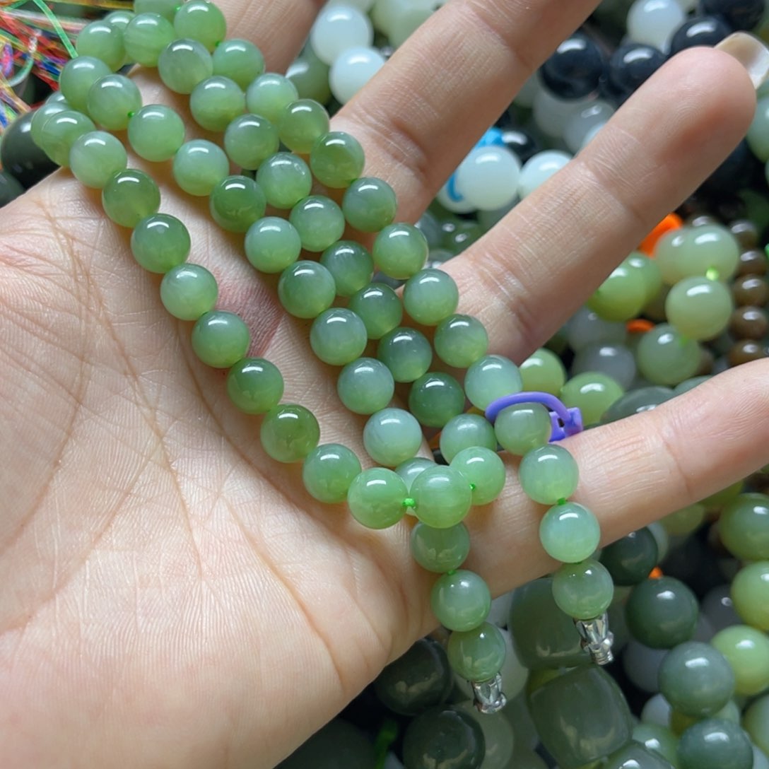 和田玉手链未镶嵌