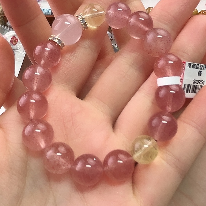 水晶手链未镶嵌原创