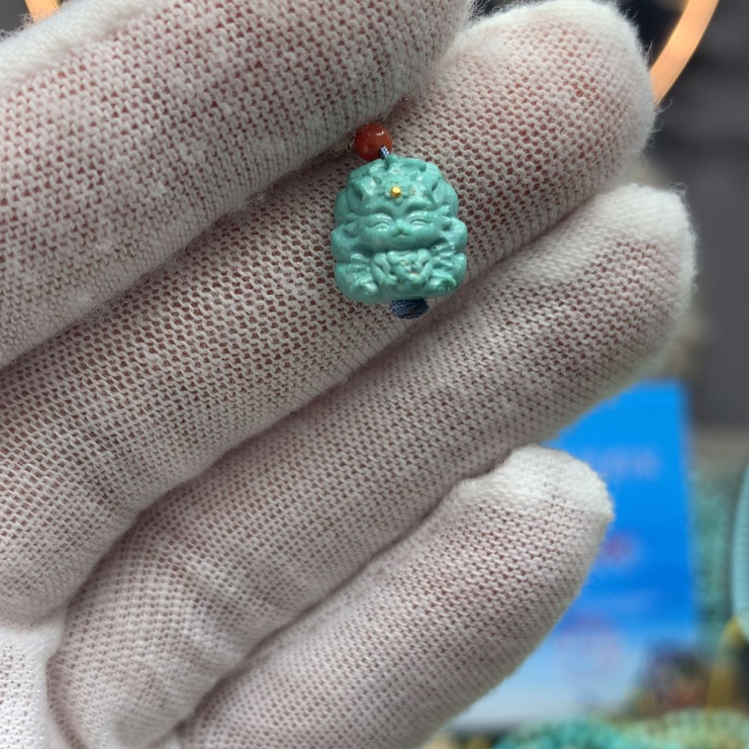 绿松石挂件未镶嵌