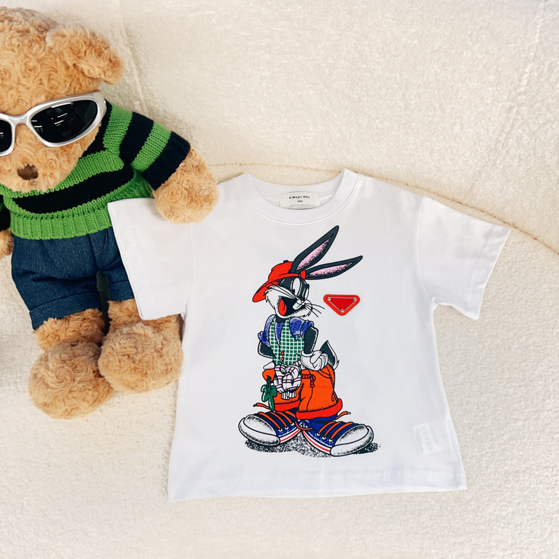 E Magic Box童装“比兔归来”儿童限量款短袖B5822