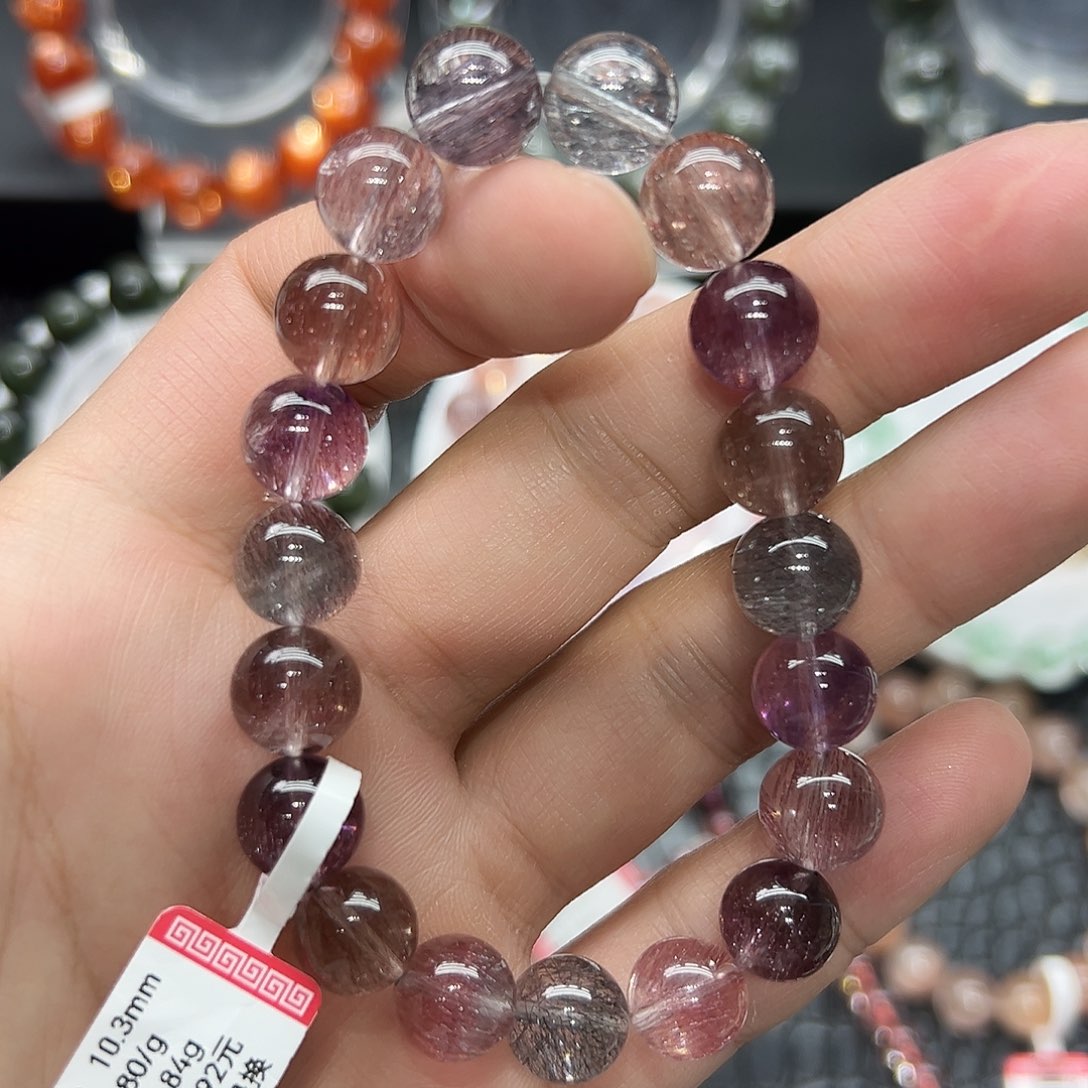 未镶嵌手链水晶好看