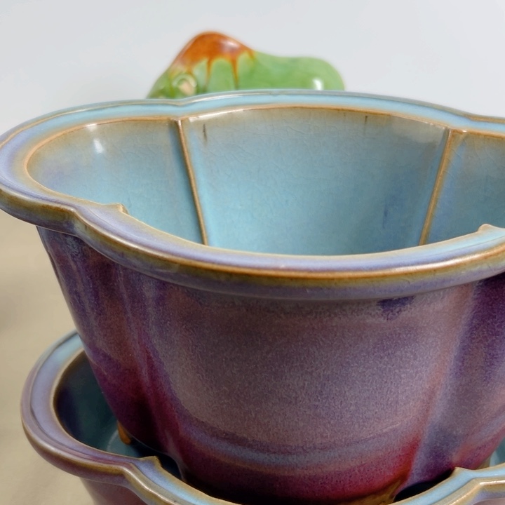 罐笑**语瓷摆釉色渲染8888