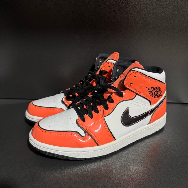 90新 maje 43码/aj1 二次元扣碎 中帮男款板鞋