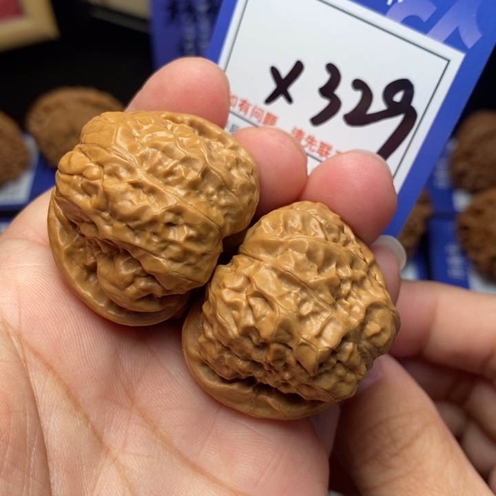 文玩核桃把件噜****_38蛤蟆头x329