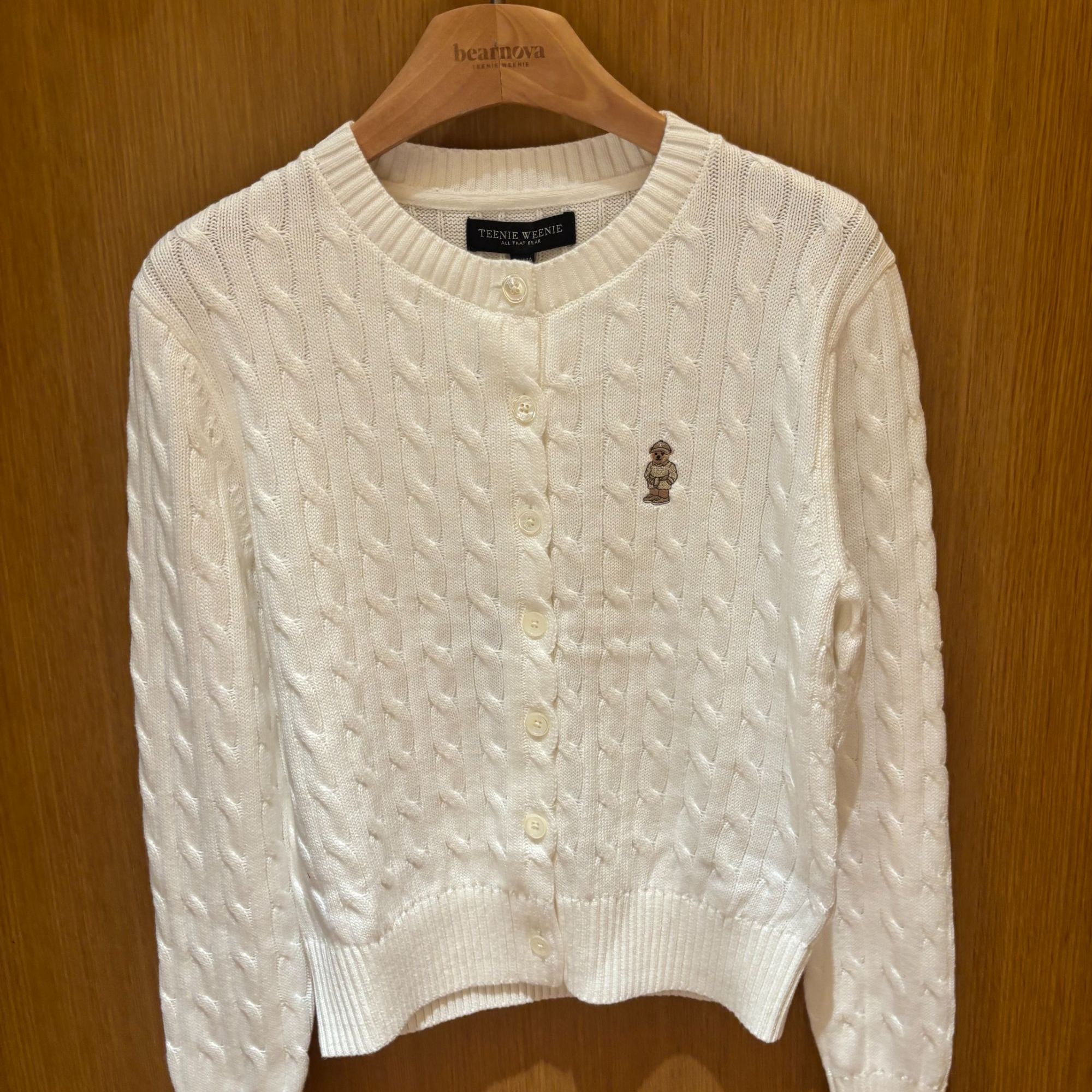 teenieweenie 26 毛针织衫开衫小香风TTCK2612C1E