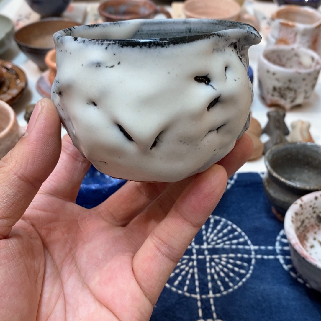 柴烧侘寂粗陶茶具