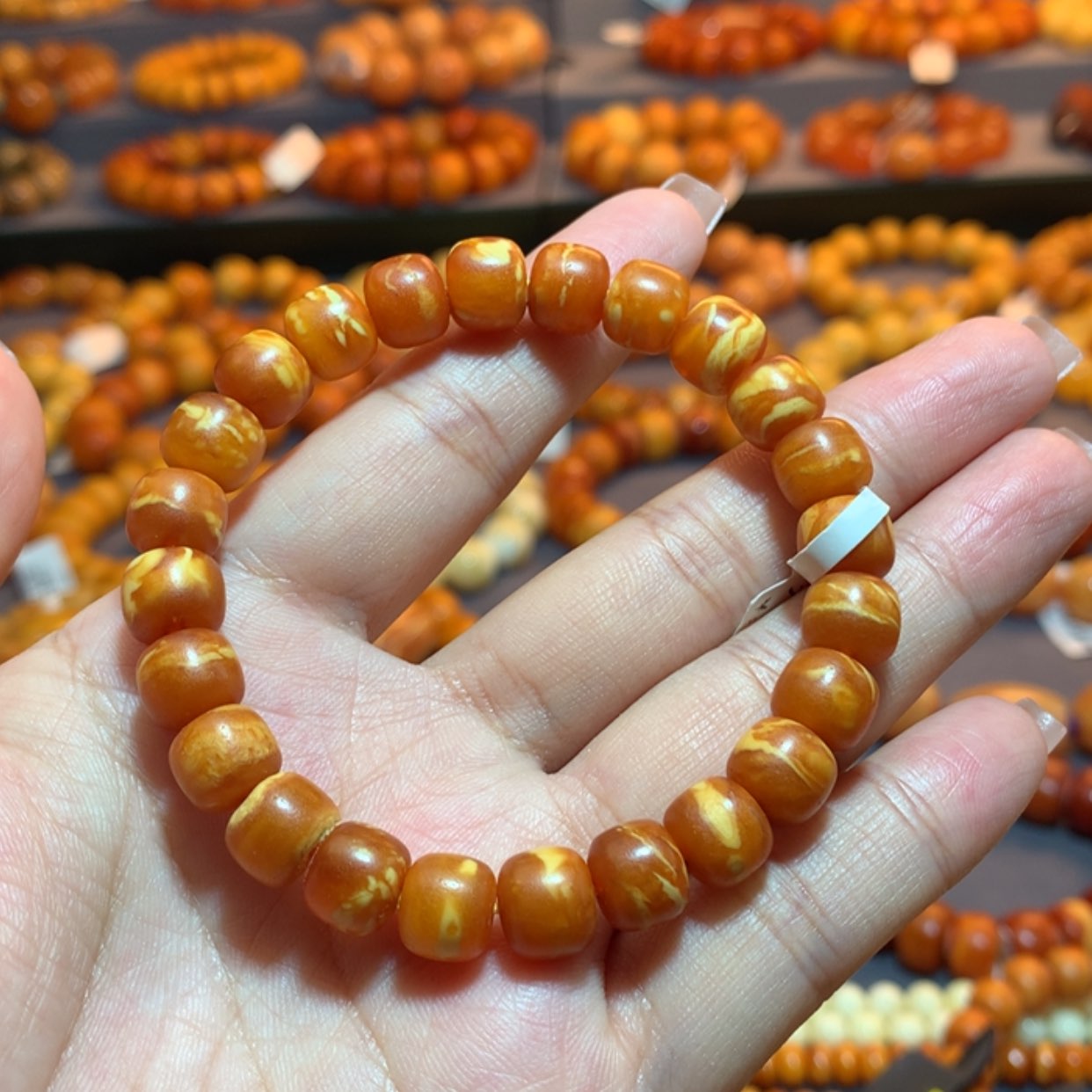 【闪购商品】手串蜜蜡未镶嵌渠*良蜜蜡手串