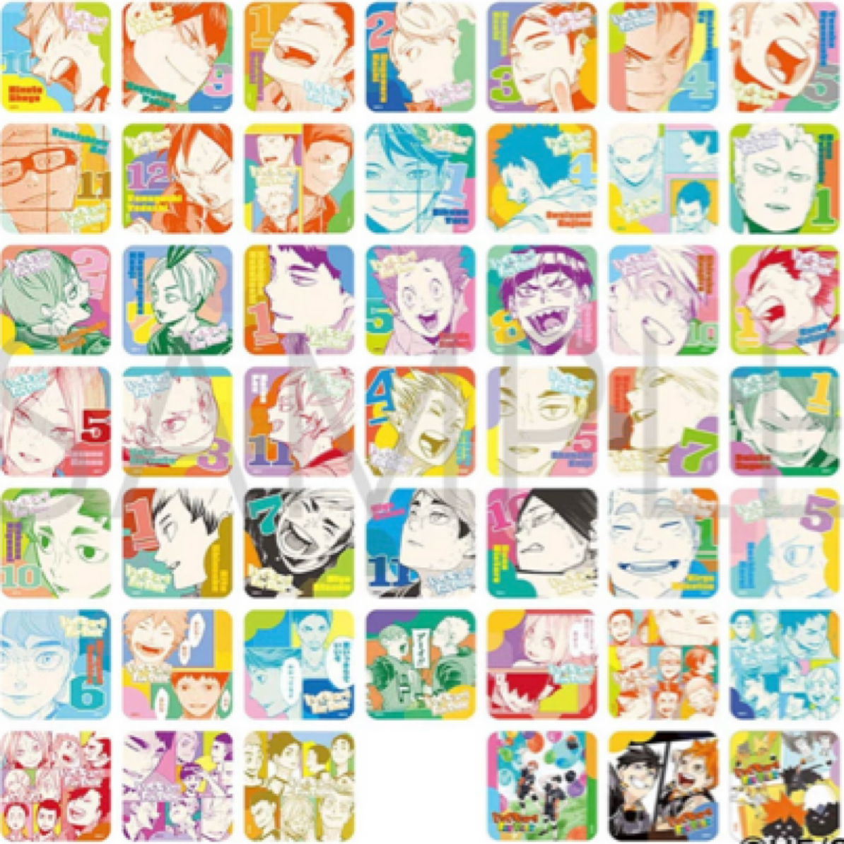 【开心谷】排球少年fanpark原画杯垫/默认代拆