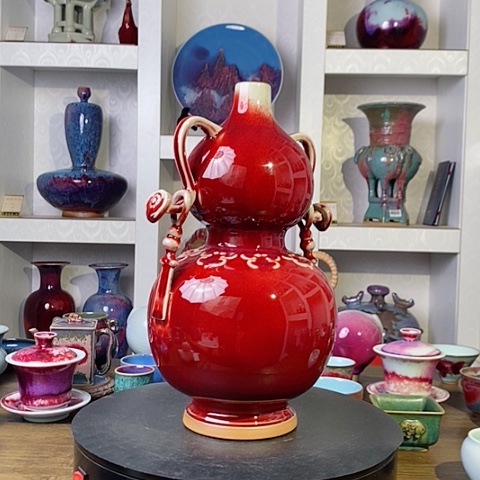 摆件禹州神后钧瓷原产地~