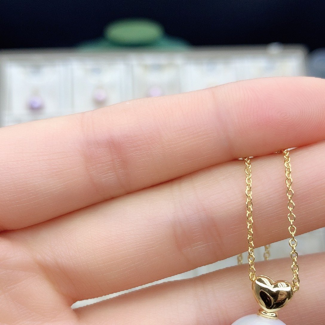 淡水珍珠颈饰合金