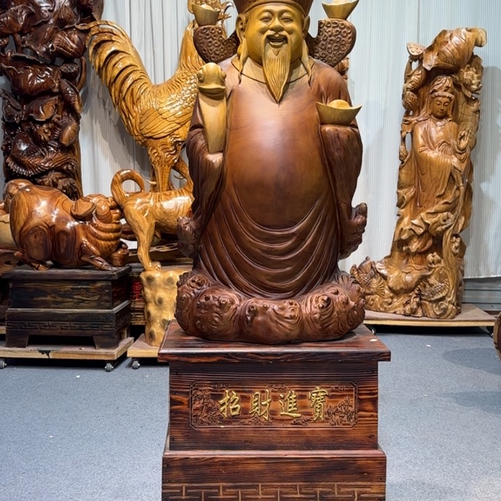 香樟木凡*香樟木财神111111