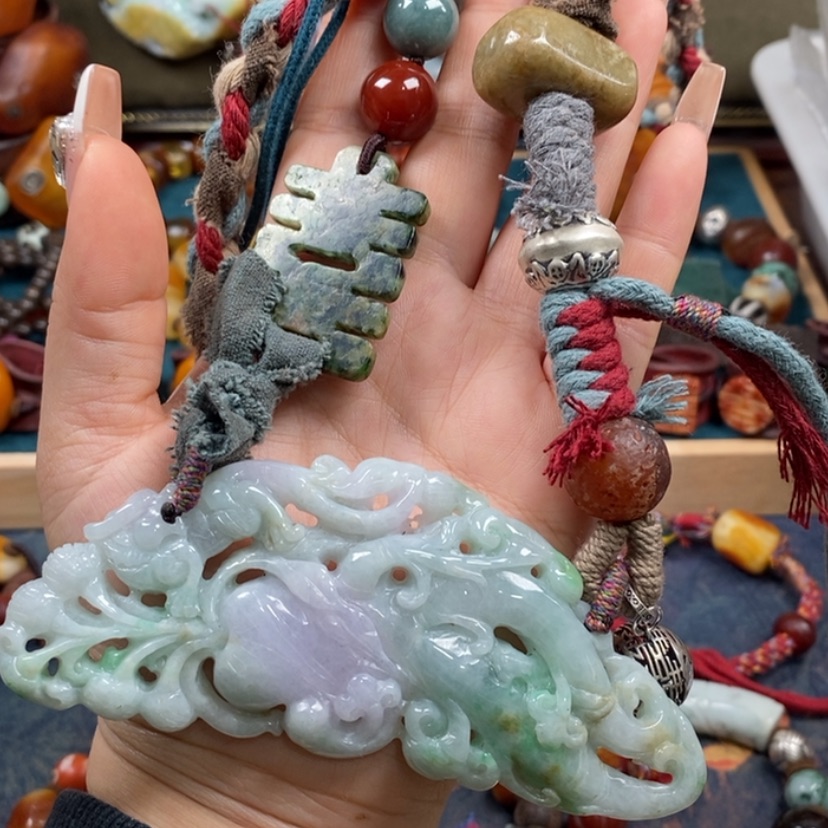 【闪购商品】翡翠颈饰未镶嵌项链