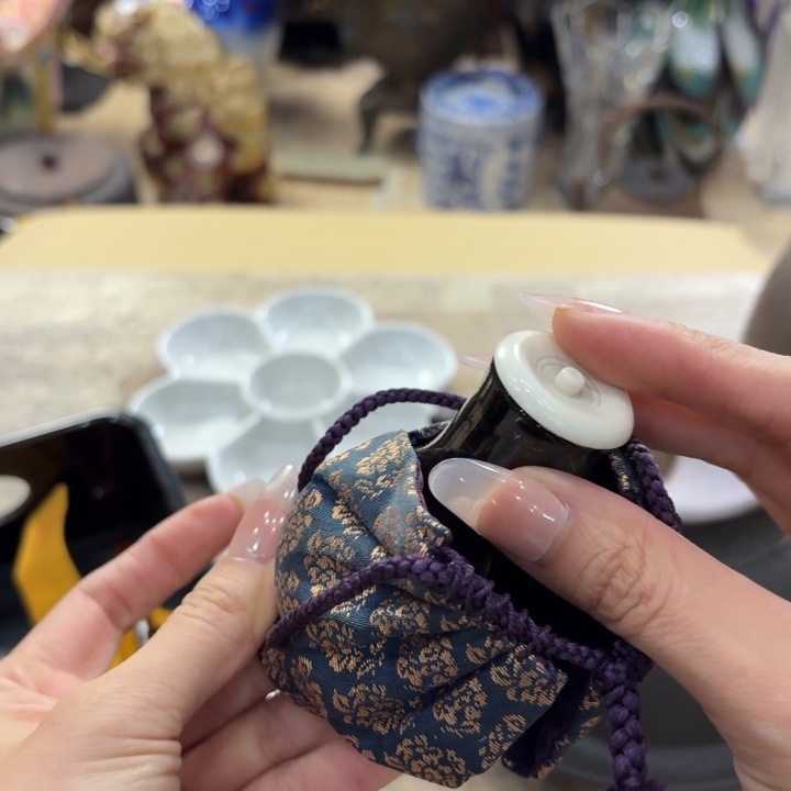 陶瓷古美术置物摆件