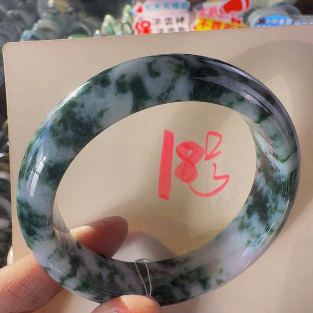 未镶嵌手镯翡翠老坑55