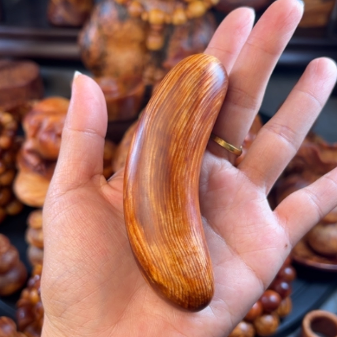 【闪购商品】松木（琥珀木）把件