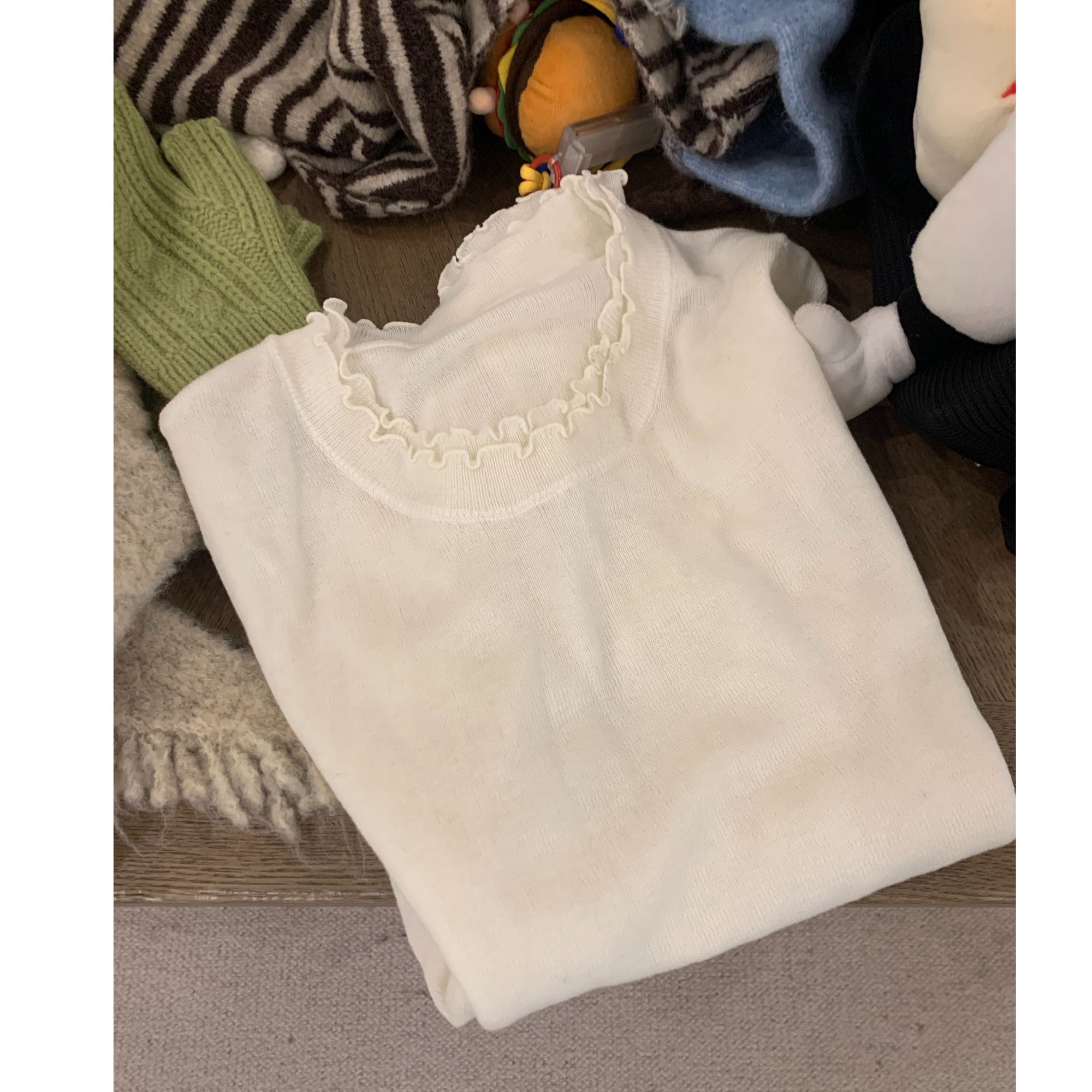 「点缀冬日」冬日羊毛打底针织女