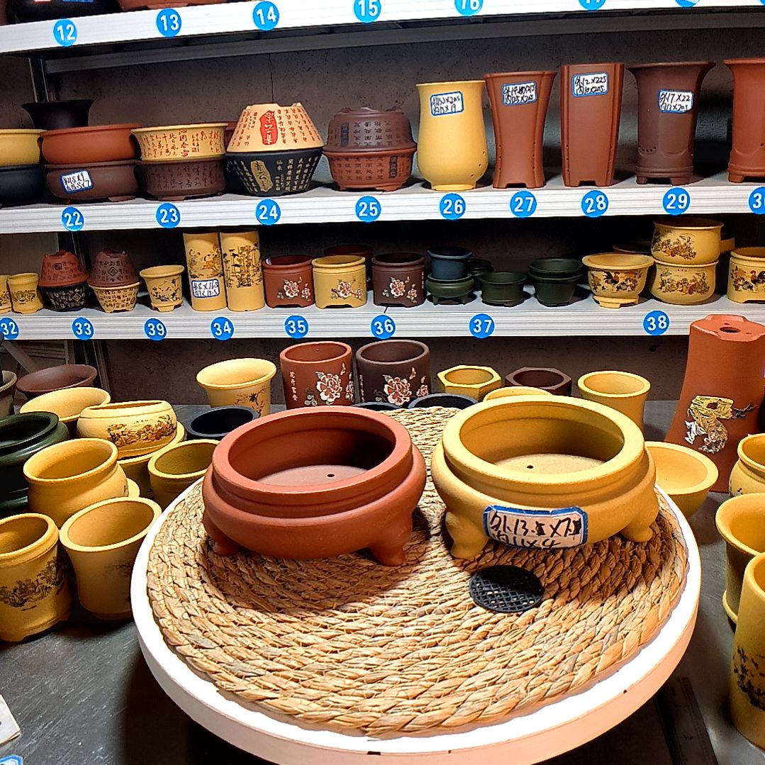 宜兴紫砂紫砂花盆花盆