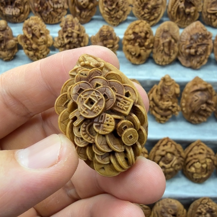 桃核吊坠桃核材质