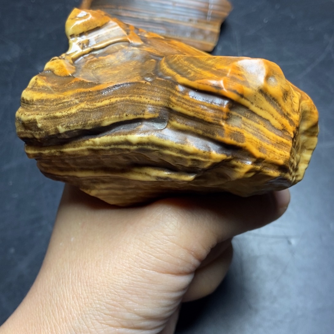 有机玻璃戈壁石景观