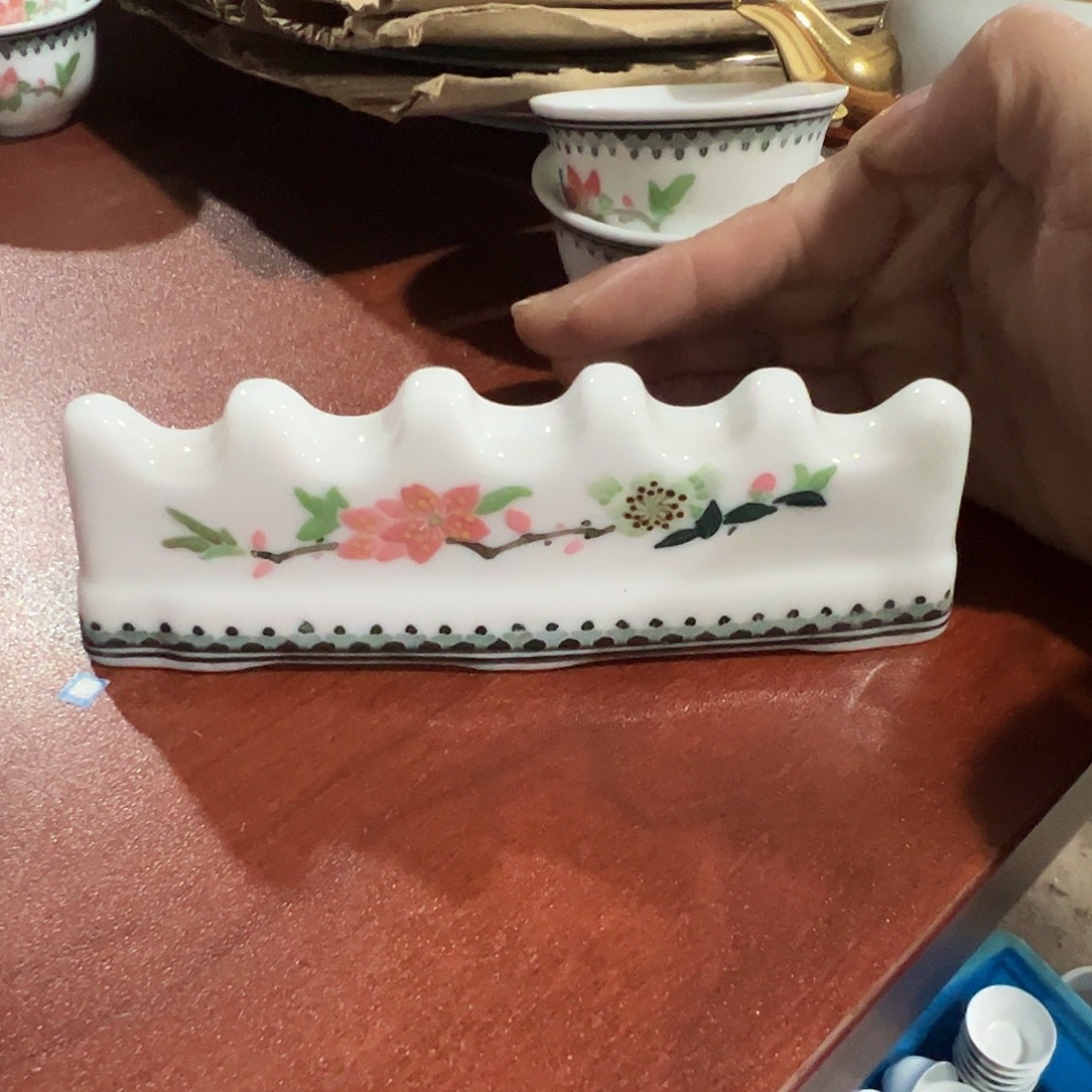 醴陵瓷直播供货基地手绘13厘米