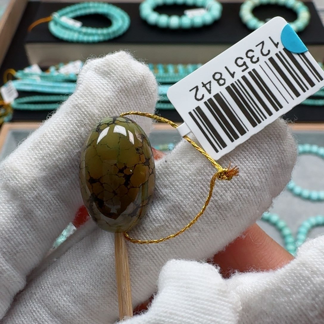 绿松石挂件未镶嵌