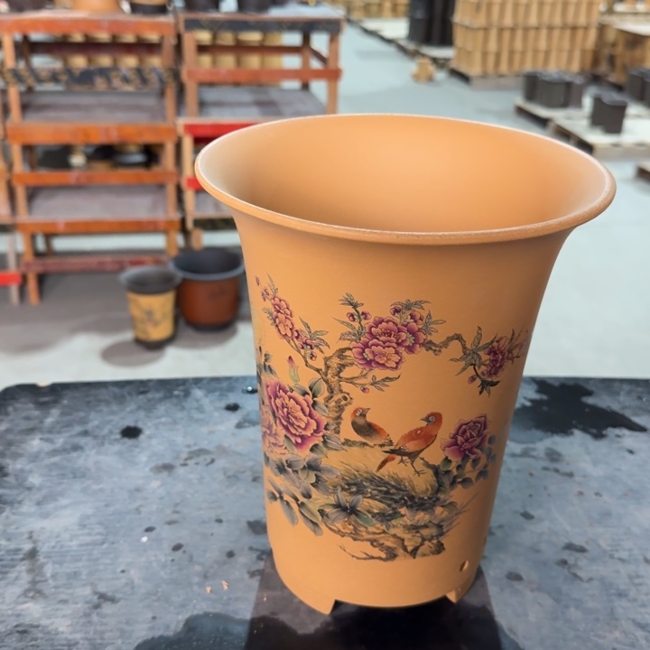 紫砂花盆破损补发