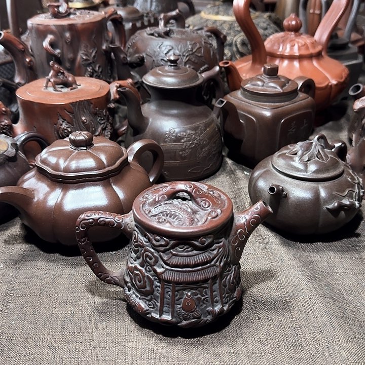泥塑逆*紫砂壶茶具壶