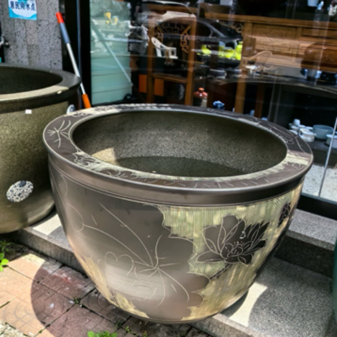 105cm高72鱼缸流水器喷泉家用大号客厅加湿招财