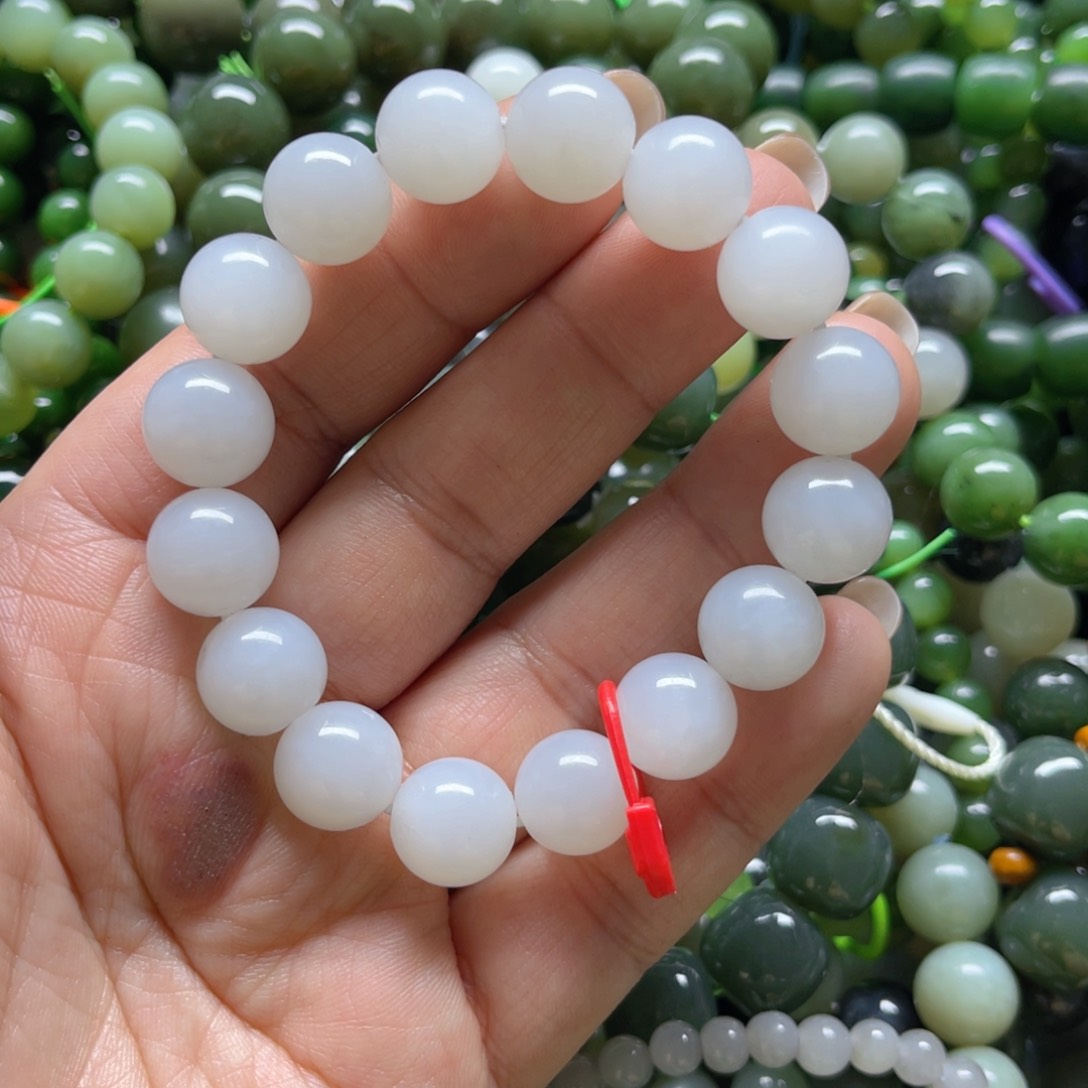 和田玉手链未镶嵌