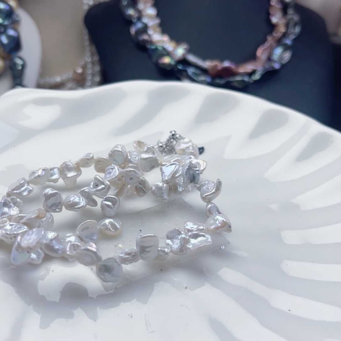 九***.未镶嵌项链淡水珍珠【纯恬】