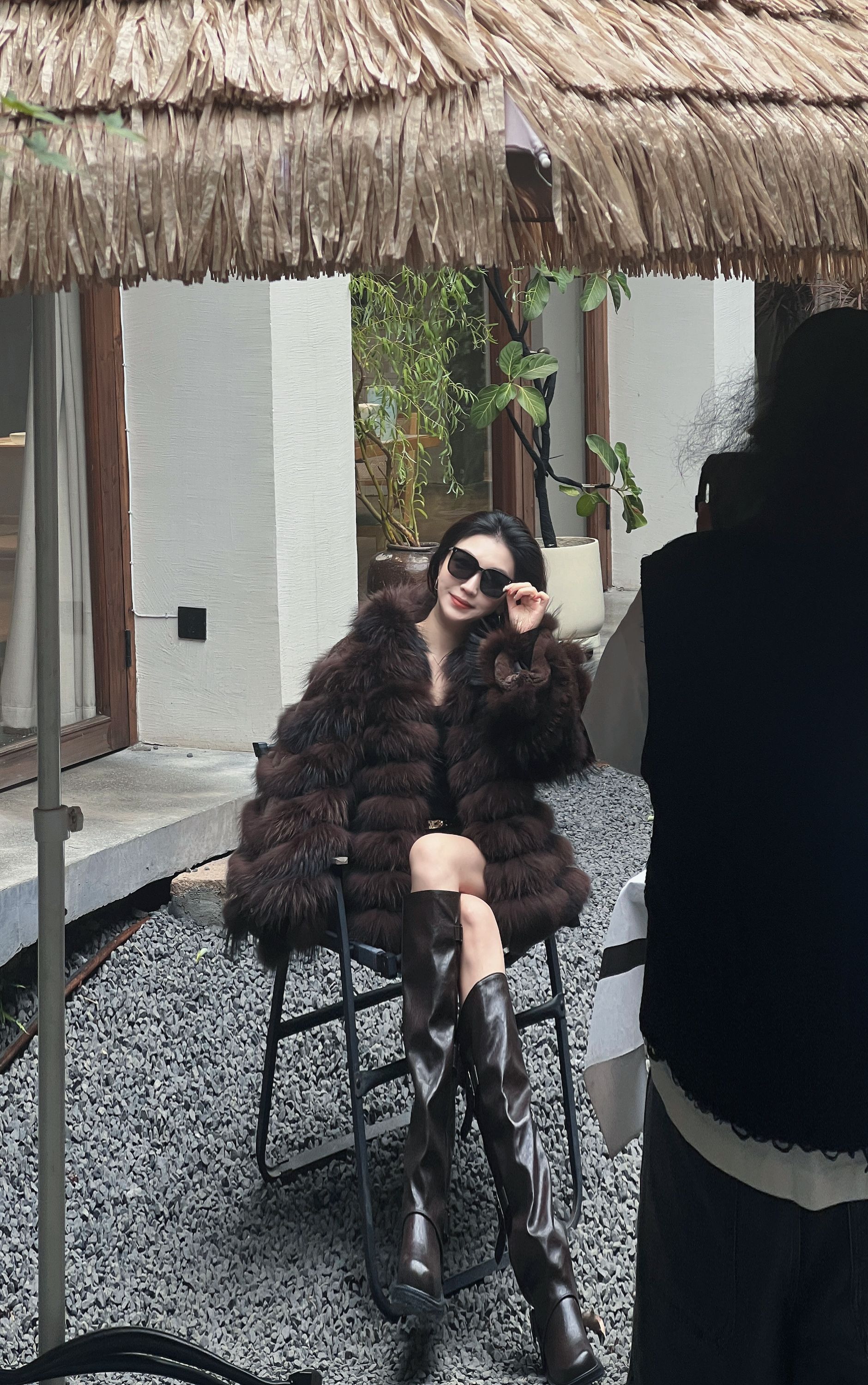 【黑桃皇后】原创设计师款全毛外套88580