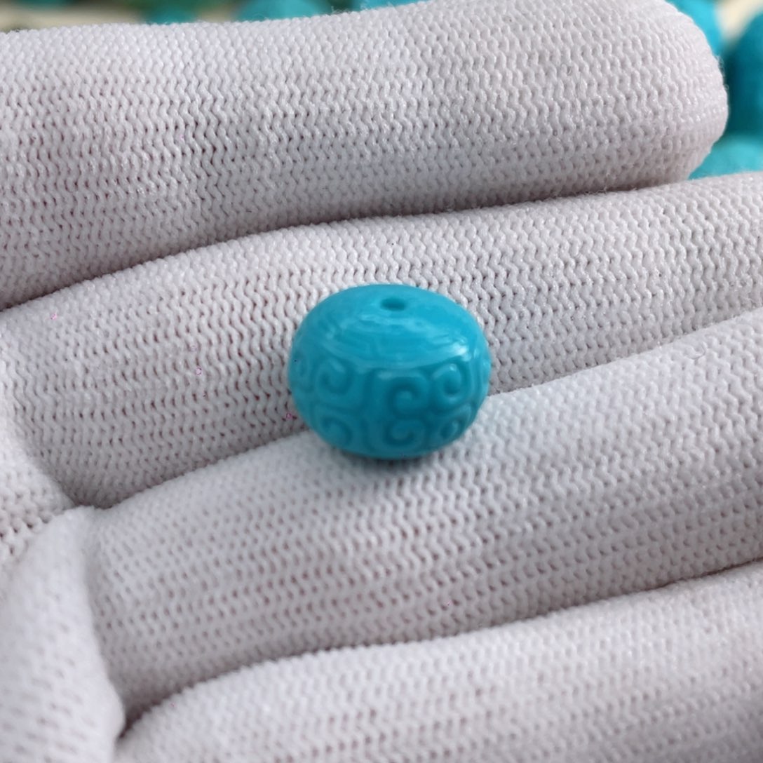 绿松石颈饰未镶嵌卡12.5-9.3