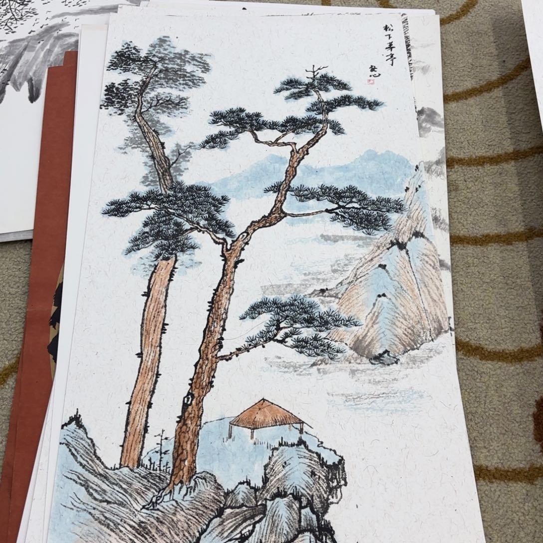 国画33-66卡纸作品艺