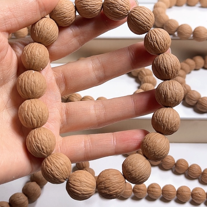 猴头核桃手串龙珠