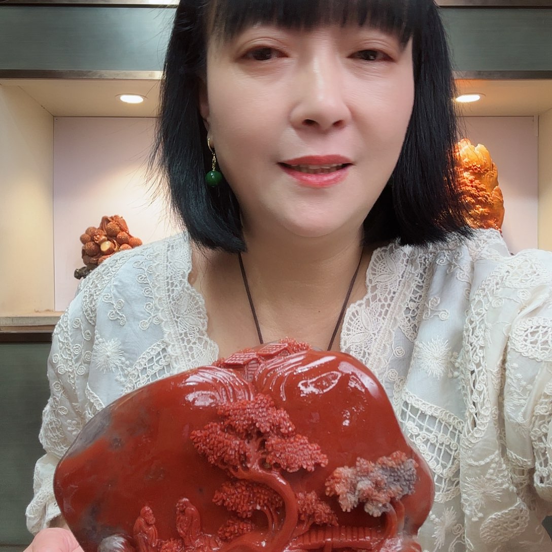 寿山石海***生寿山石摆件