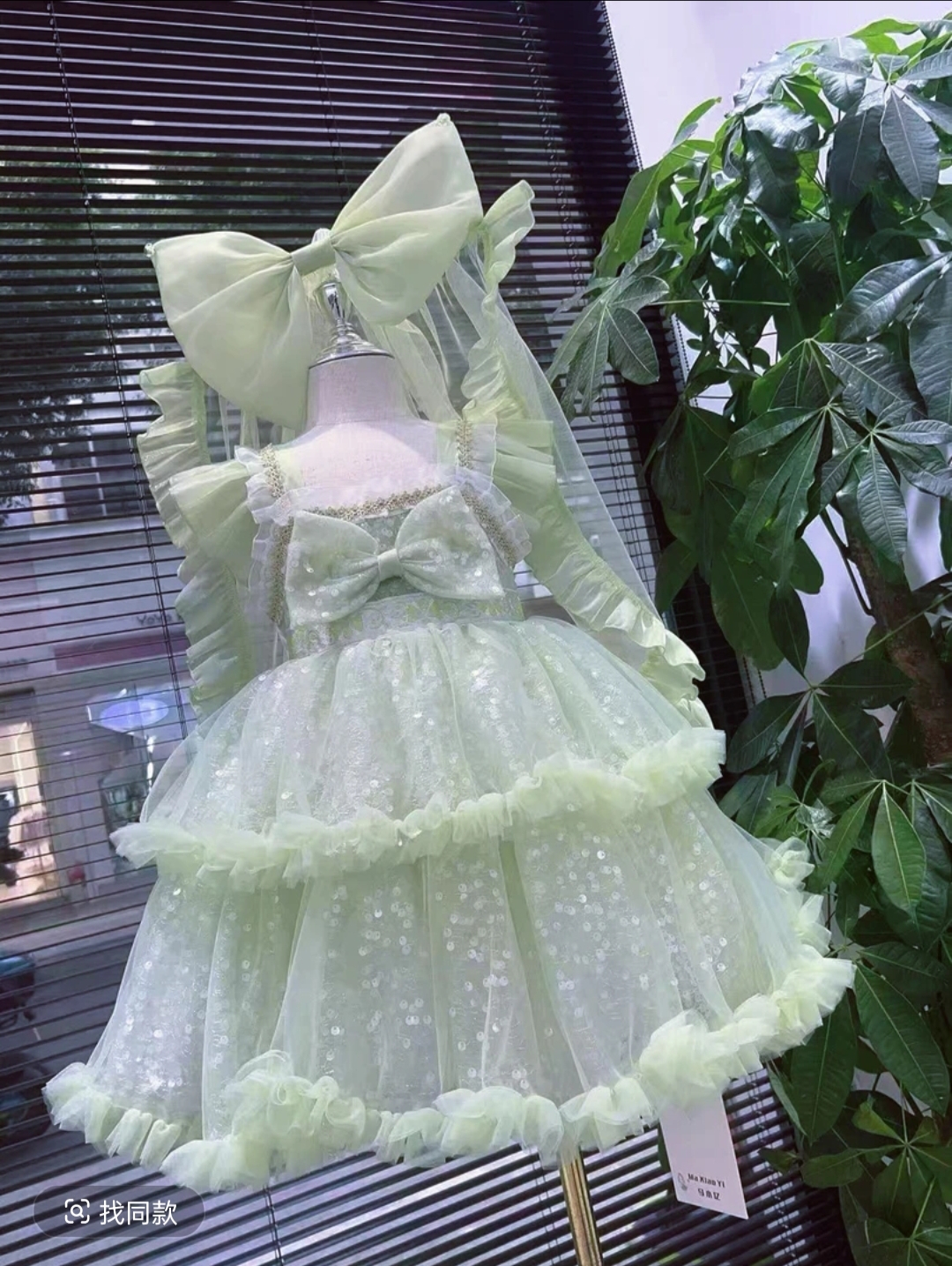 女童洛丽塔2025新款“绿野仙踪”公主裙四季款生日礼服蓬蓬连衣裙