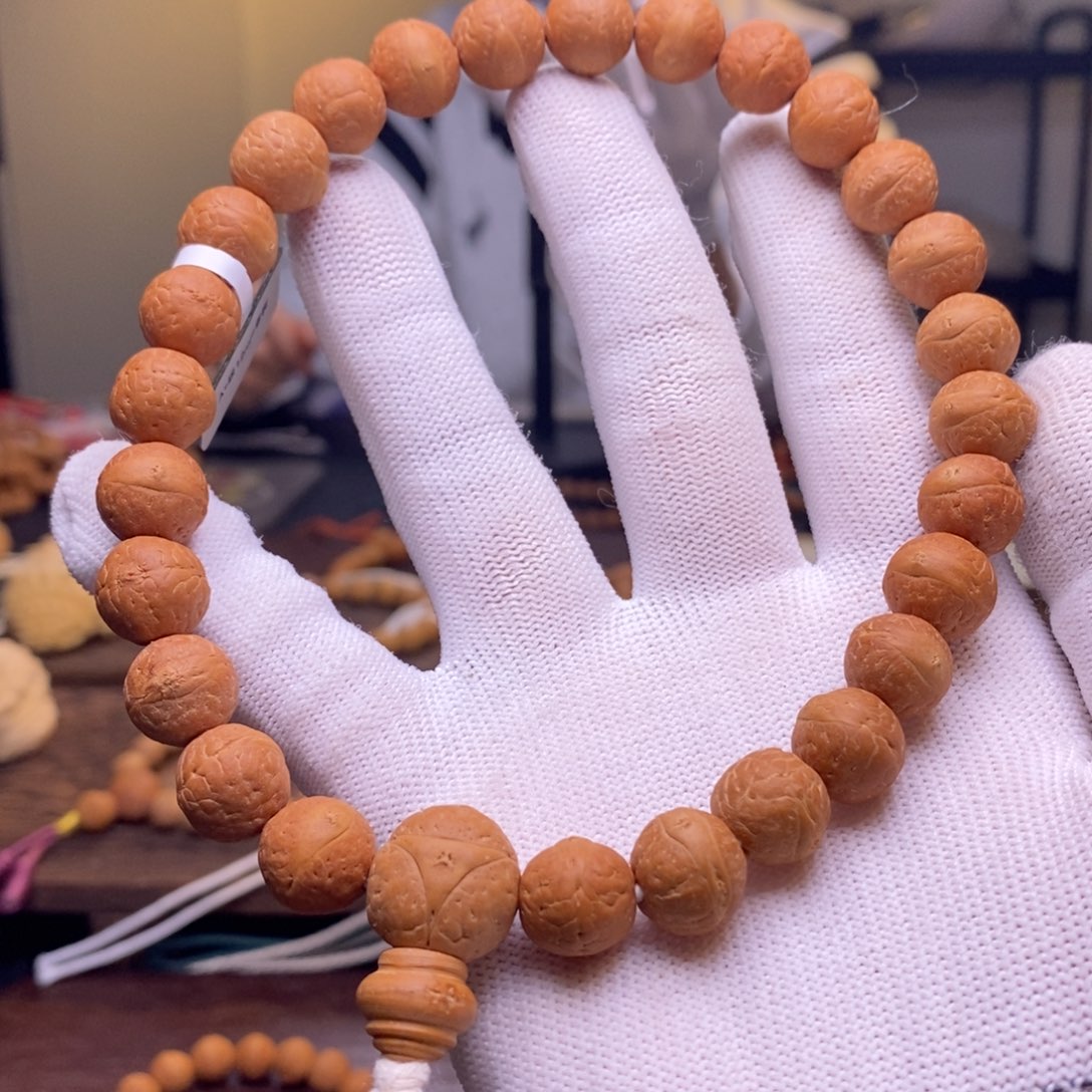 凤眼菩提手串11.7+红皮