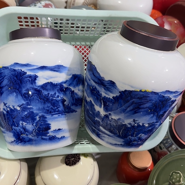 @@@陶瓷茶叶罐密封罐防潮罐