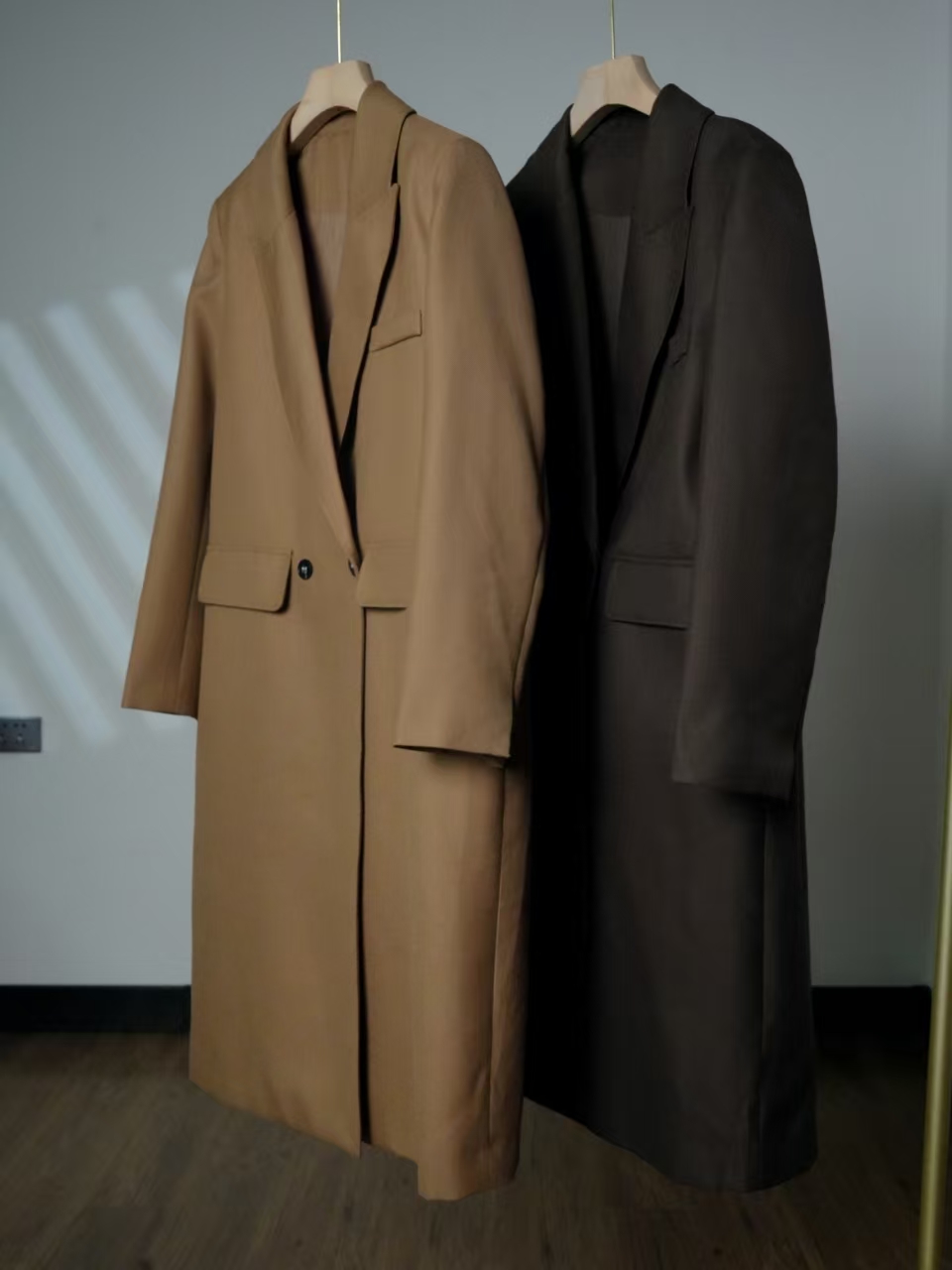 GUOMEI“画卷”懒惰感时尚气质大衣