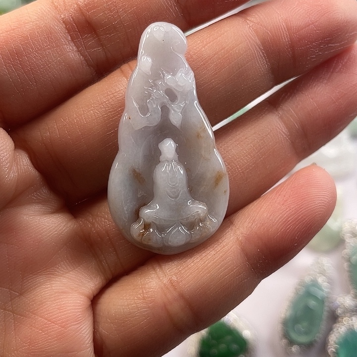 翡翠未镶嵌颈饰天然翡翠