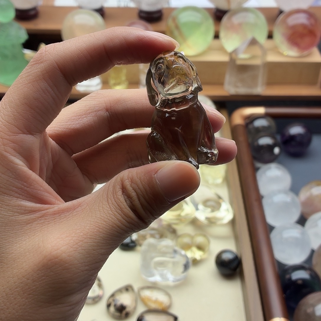 糖****未镶嵌珠宝半成品水晶