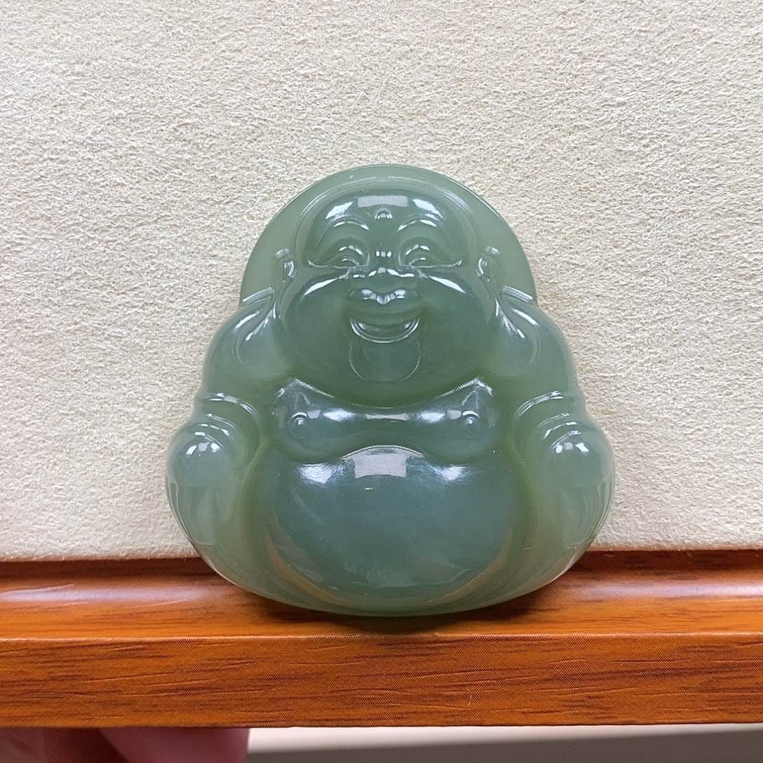 和田玉颈饰未镶嵌卡45