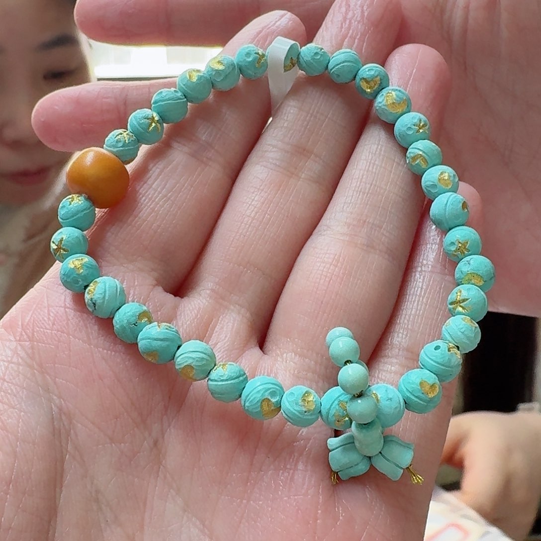 绿松石珠宝奇石未镶嵌