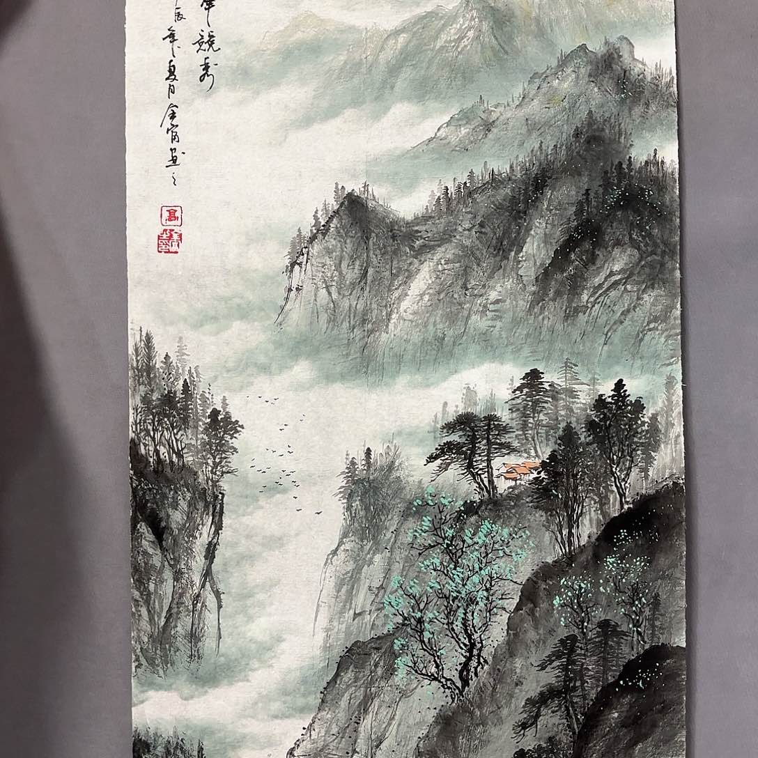 国画国画纯手绘作品请放心去藏