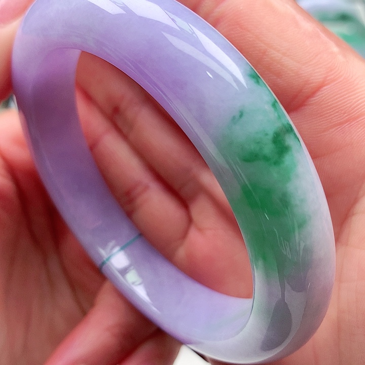 翡翠未镶嵌手镯天然缅甸翡翠手镯