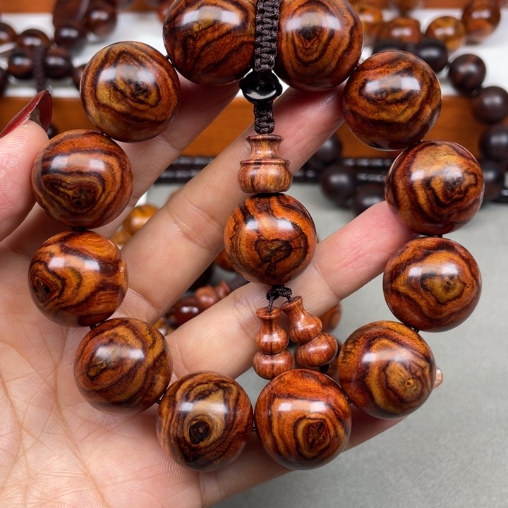 黄花梨/降香黄檀手串/手链海南黄花梨2.0