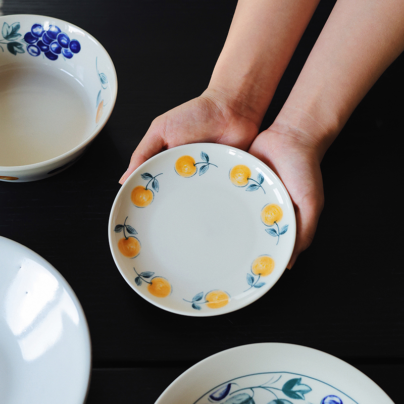 【瑕疵】Camus say杏李系列 5.5英寸金杏碟 碟14.5×2cm