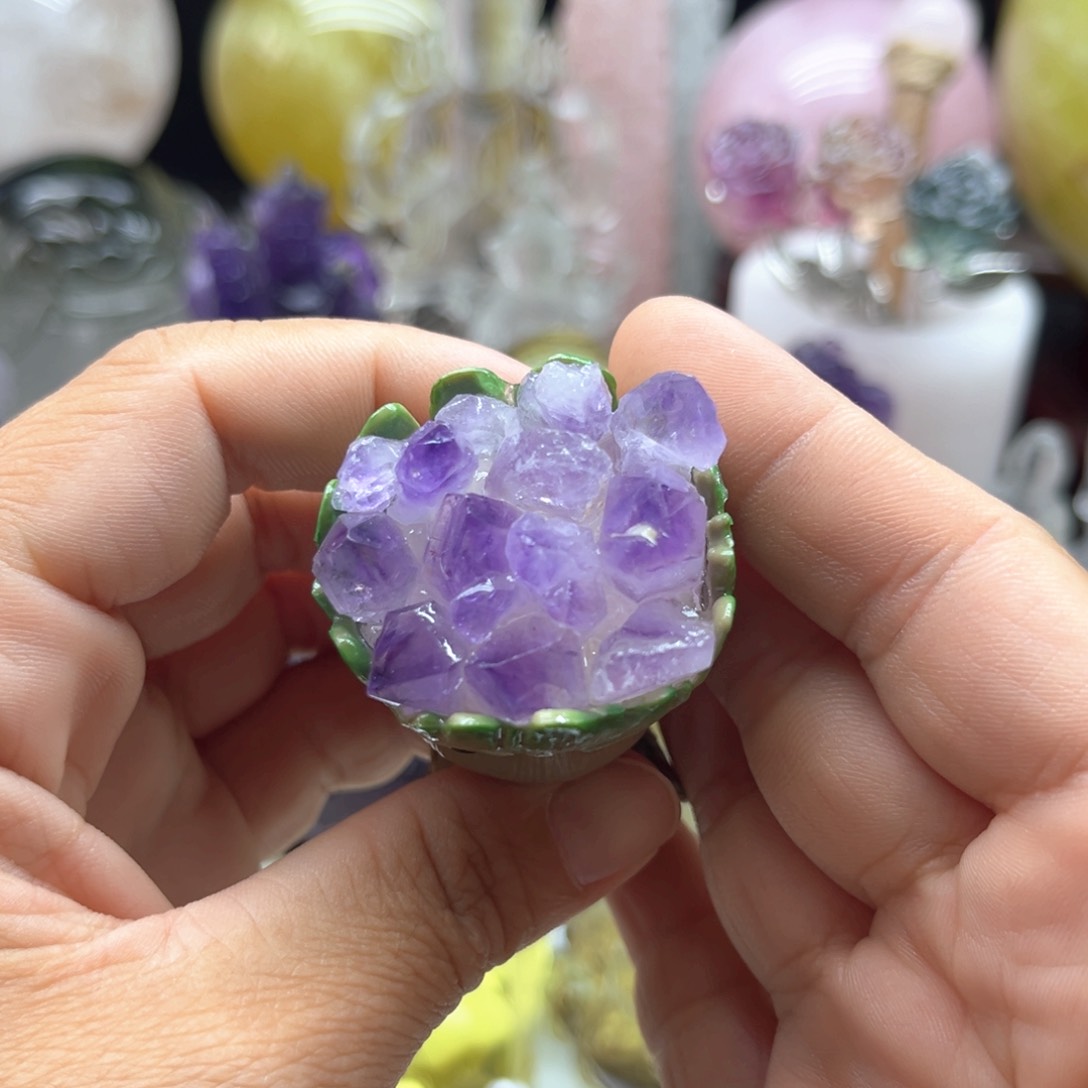 水晶摆件未镶嵌水晶