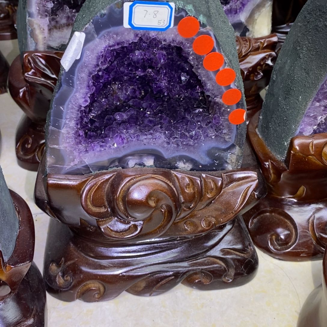 未镶嵌紫晶大型摆件（非配饰）小潘